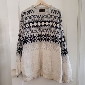Vintage Savile Row Nordic Holiday Sweater